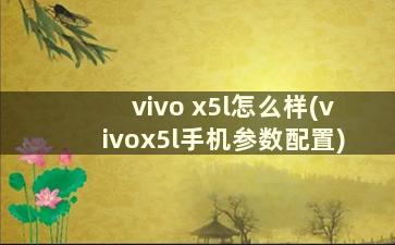 vivo x5l怎么样(vivox5l手机参数配置)